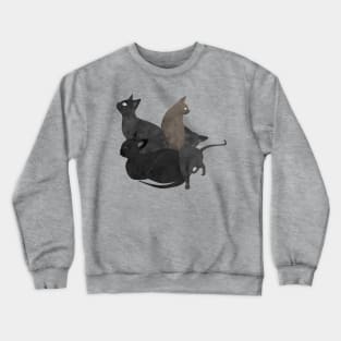 Gang of cats Crewneck Sweatshirt